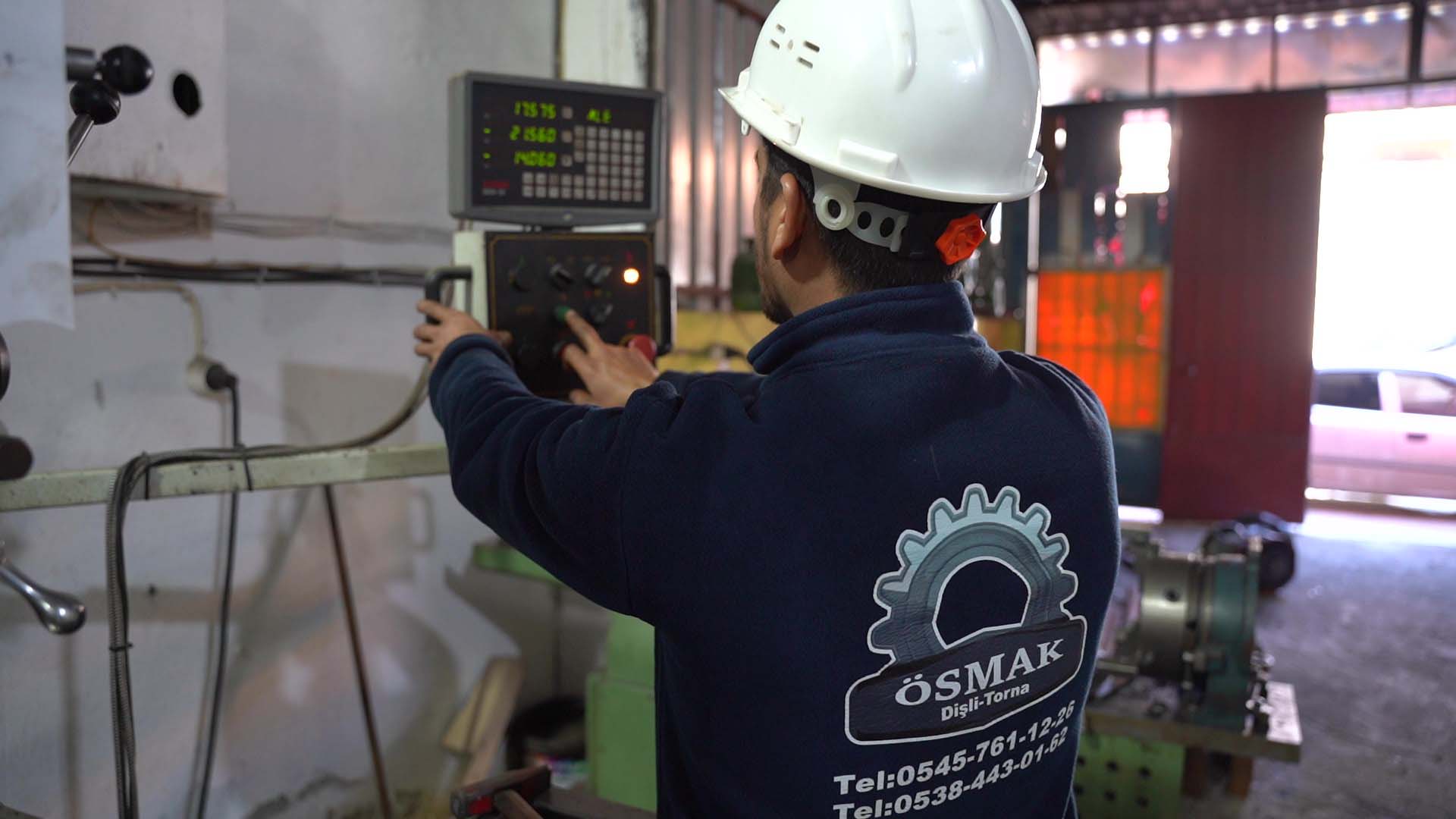 ösmak dişli torna